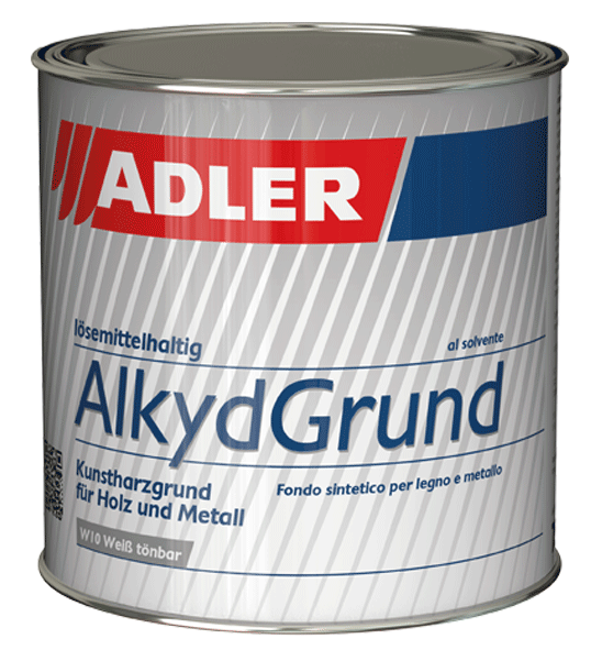 Adler Alkyd-Grund W10 weiß, tönbar 750ml