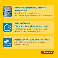 Adler 5in1 Buntlack 375 ml- umweltschonender,...