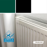 Adler 5in1 Buntlack 2,5 l - umweltschonender, wasserbasierter Lack für Holz, Metall & Kunststoff