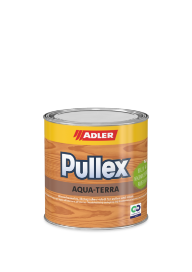 Adler Pullex Aqua-Terra 750ml Wasserbasiertes, ökologisches lasierende Holzbeschichtung