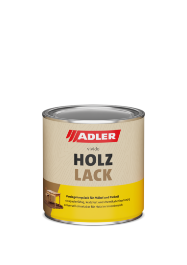 Adler Vivido Holzlack ehemals Möbel- und Parkett Holzlack farblos 2,5l