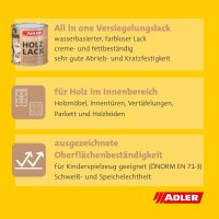 Adler Vivido Holzlack ehemals Möbel- und Parkett Holzlack farblos 125ml