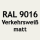 Verkehrsweiß RAL 9016 matt