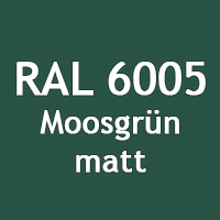 Moosgrün RAL 6005 matt