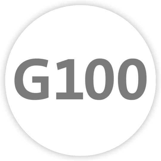 glänzend